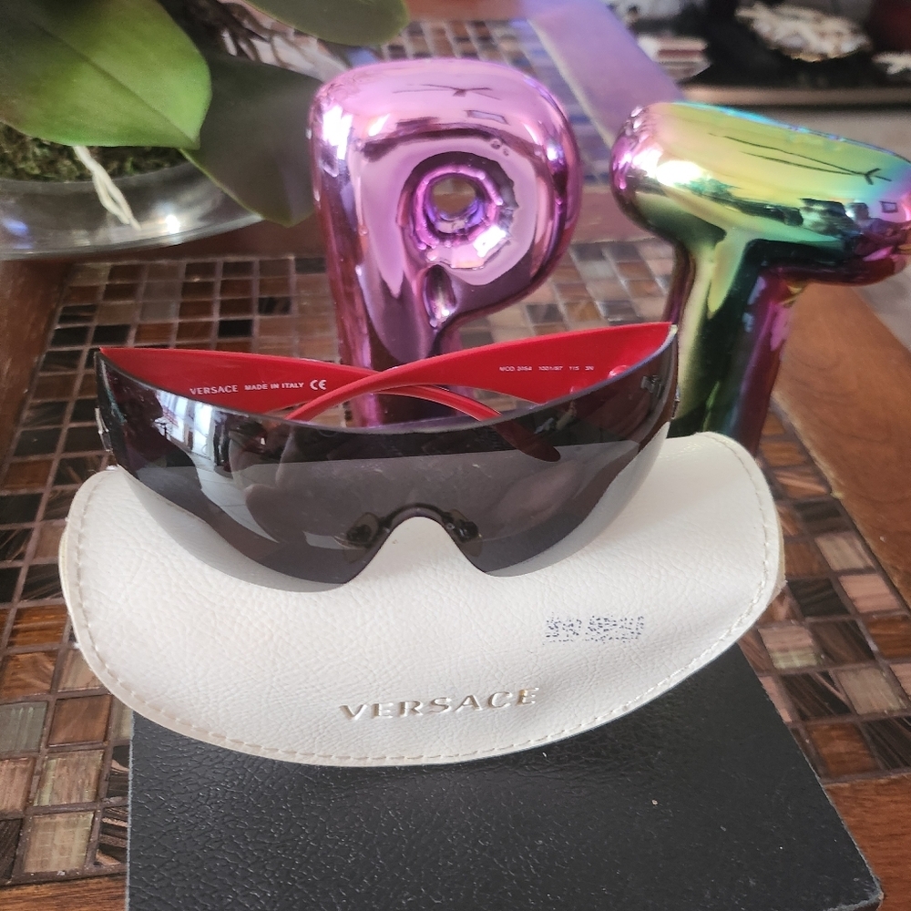 Versace sunglasses with case